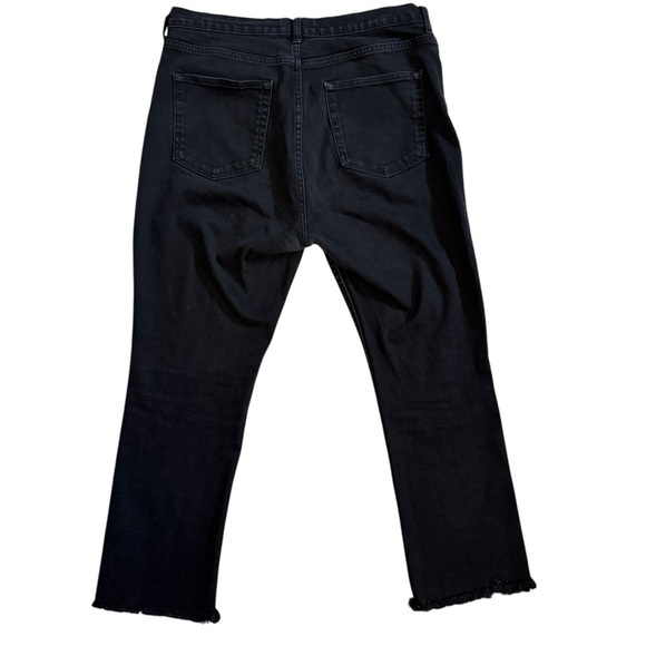 Everlane High-Waisted Straight Leg Jeans – Black, Size 32 Regular - Picture 6 of 8